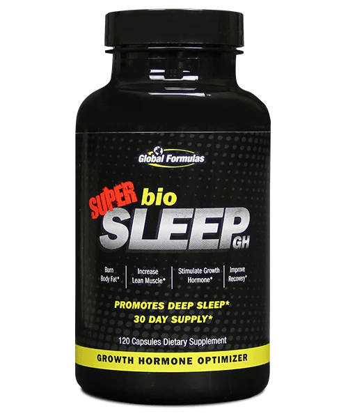 Global Formulas - SUPER bioSLEEP GH - 120 Capsules - Sleep Support - Animal Supps | Sports Nutrition & Supplement Store | Vineland, NJ