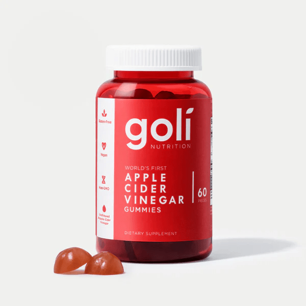 Goli - Apple Cider Vinegar Gummies - 60ct - Apple Cider Vinegar - Animal Supps | Sports Nutrition & Supplement Store | Vineland, NJ
