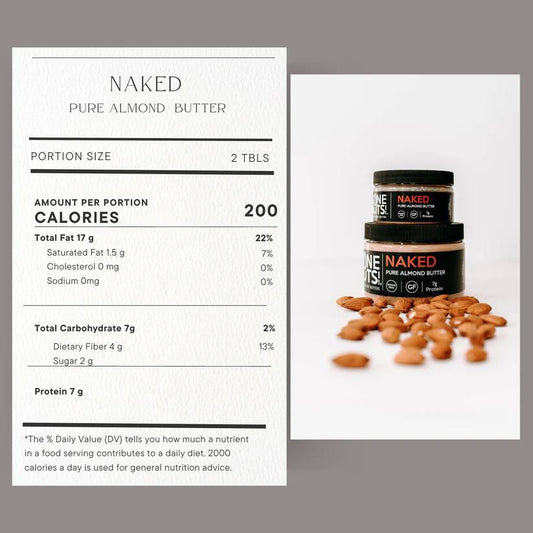 Gone Nuts Nut Butters - Naked 12oz - Animal Supps | Supplement, Sports Nutrition, and Vitamin Shop | Vineland NJ