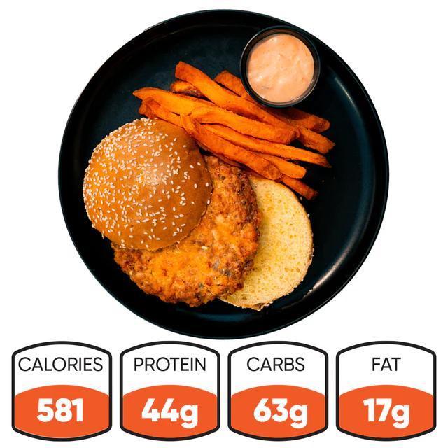Hummus Fit - Meals - Chicken & Veggies Burger - Prepared Meals - Animal Supps | Supplement, Sports Nutrition, and Vitamin Shop | Vineland NJ