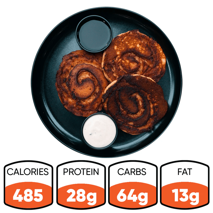 Hummus Fit - Meals - Cinnamon Roll Pancakes - Prepared Meals - Animal Supps | Sports Nutrition & Supplement Store | Vineland, NJ