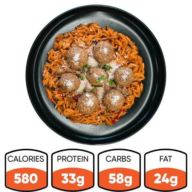 Hummus Fit - Meals - Garden Orzo & Meatballs - Prepared Meals - Animal Supps | Supplement, Sports Nutrition, and Vitamin Shop | Vineland NJ
