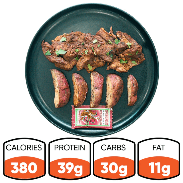Hummus Fit - Meals - Garlic Flank & Potatoes - Prepared Meals - Animal Supps | Sports Nutrition & Supplement Store | Vineland, NJ