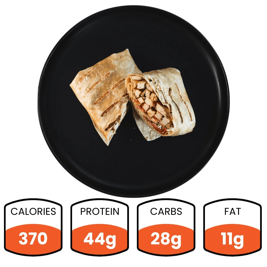 Hummus Fit - Meals - Grilled Chicken Parmesan Wrap - Prepared Meals - Animal Supps | Sports Nutrition & Supplement Store | Vineland, NJ