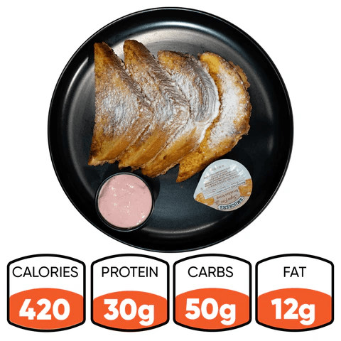 Hummus Fit - Meals - Strawberry Protein French Toast - Prepared Meals - Animal Supps | Sports Nutrition & Supplement Store | Vineland, NJ