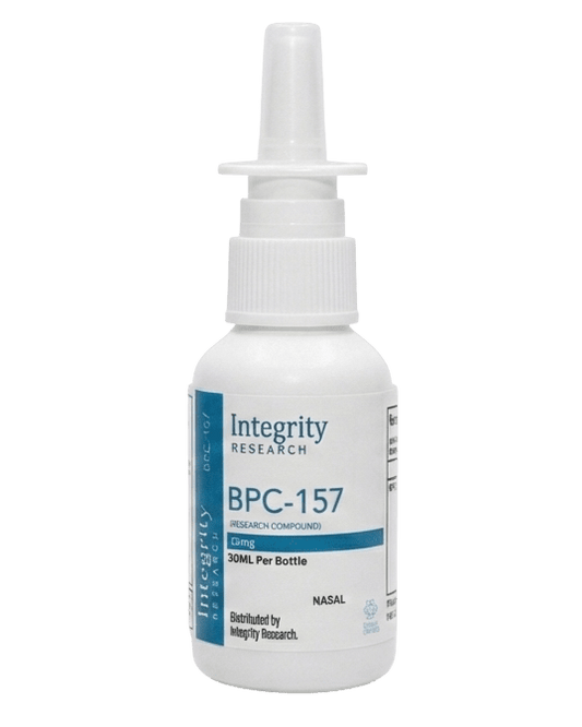 Integrity Research - BPC - 157 (Nasal Spray) - 0.5mg/ml 15mg/30ml - Peptides - Animal Supps | Sports Nutrition & Supplement Store | Vineland, NJ