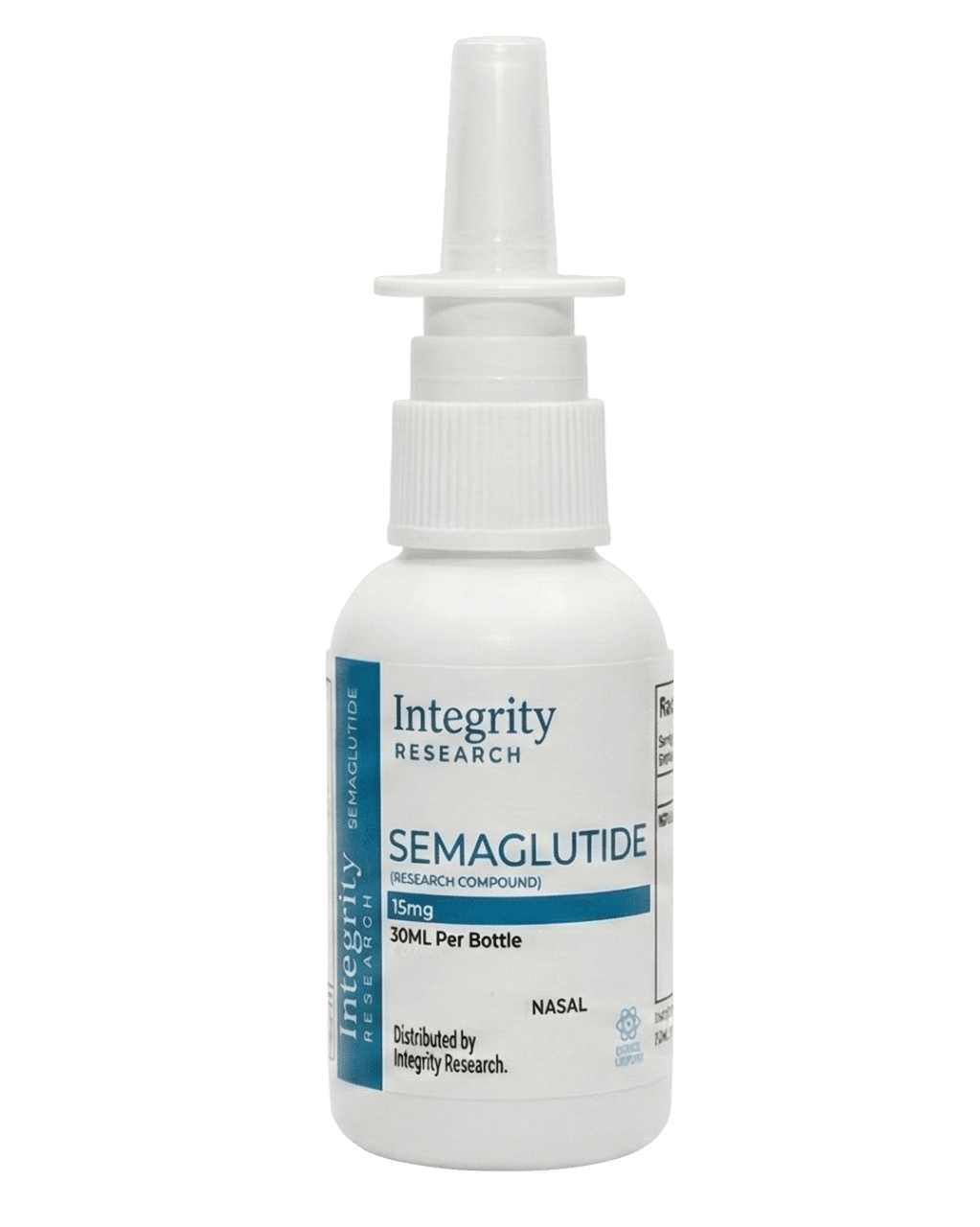 Integrity Research - Semaglutide (Nasal Spray) - 0.5mg/ml 15mg/30ml - Peptides - Animal Supps | Sports Nutrition & Supplement Store | Vineland, NJ