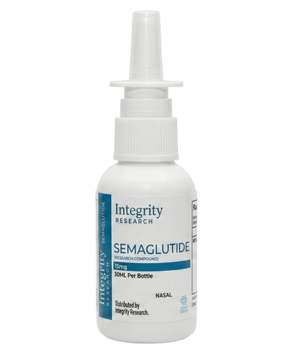 Integrity Research - Semaglutide (Nasal Spray) - 0.5mg/ml 15mg/30ml - Peptides - Animal Supps | Sports Nutrition & Supplement Store | Vineland, NJ