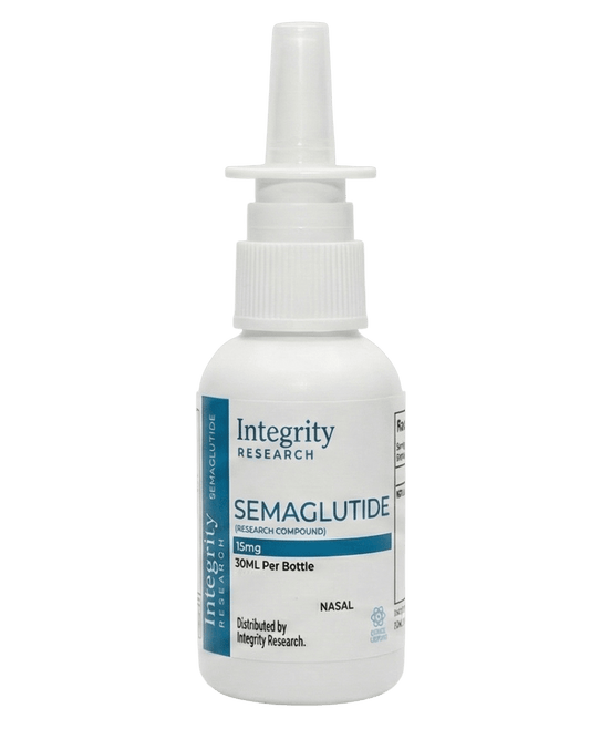 Integrity Research - Semaglutide (Nasal Spray) - 0.5mg/ml 15mg/30ml - Peptides - Animal Supps | Sports Nutrition & Supplement Store | Vineland, NJ