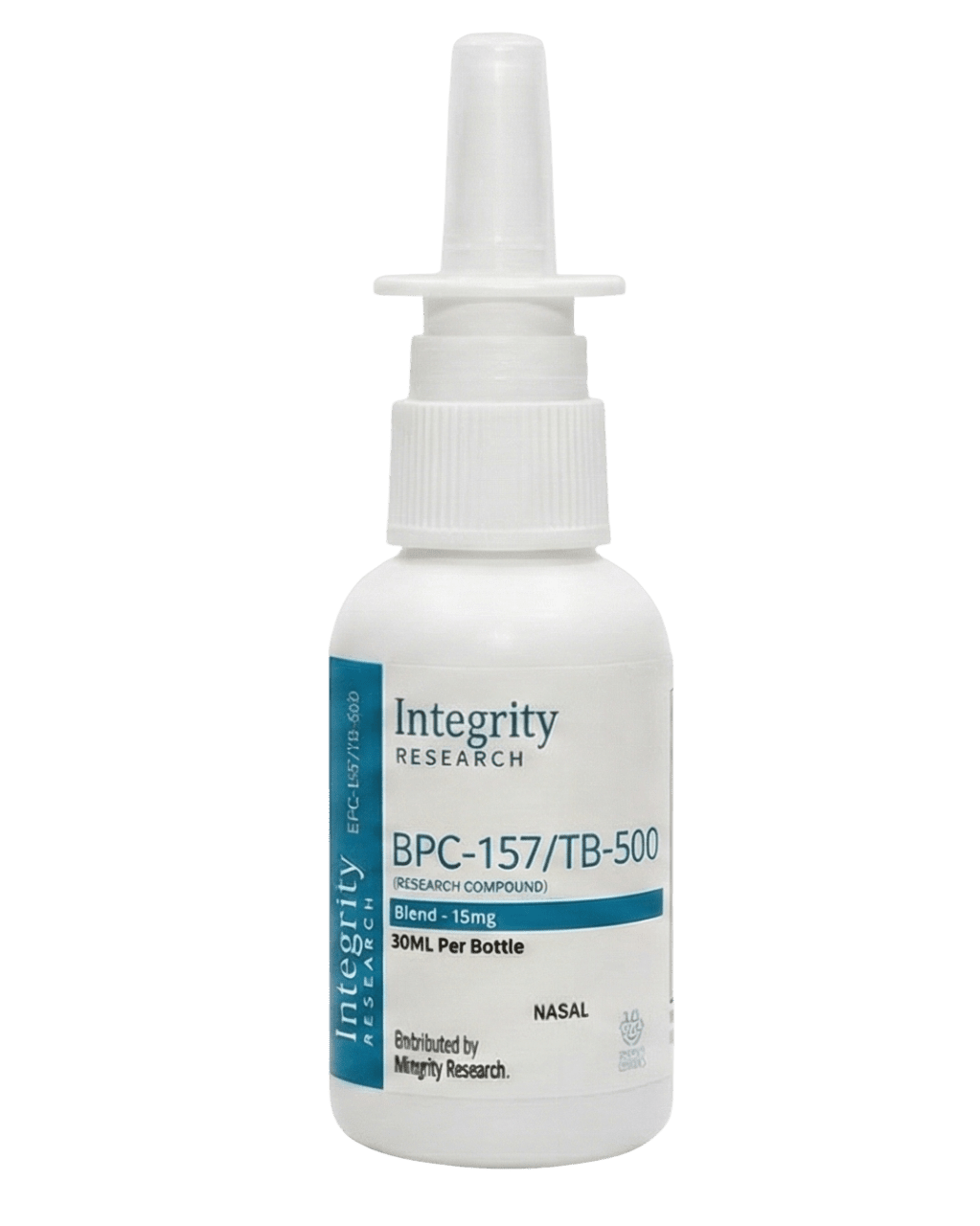 Integrity Research - TB - 500/BPC - 157 (Nasal Spray) - 1mg (0.5mg+0.5mg)/ml 30mg (15mg+15mg)/30ml - Peptides - Animal Supps | Sports Nutrition & Supplement Store | Vineland, NJ