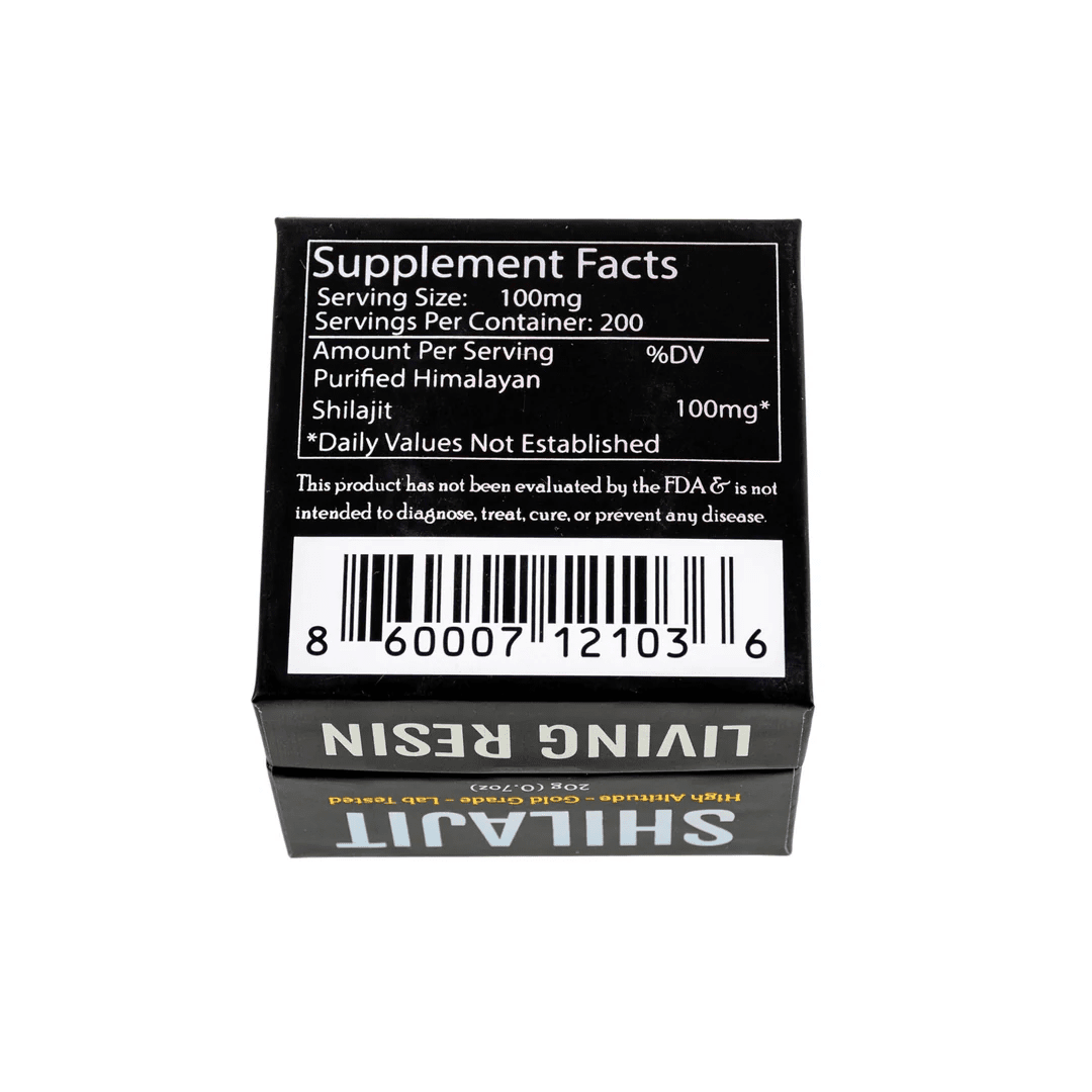 Lajit Gold – Himalayan Shilajit Resin - 20g - Shilajit - Animal Supps | Sports Nutrition & Supplement Store | Vineland, NJ