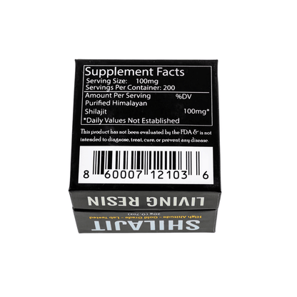 Lajit Gold – Himalayan Shilajit Resin - 20g - Shilajit - Animal Supps | Sports Nutrition & Supplement Store | Vineland, NJ