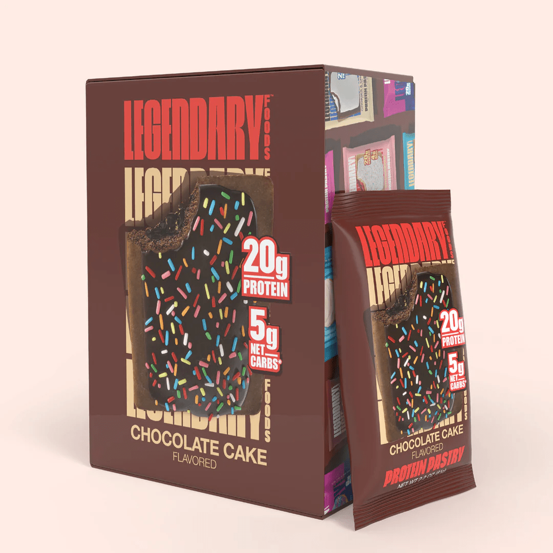 Legendary Foods - Protein Pastry - Chocolate Cake Single - Food/Snacks - Animal Supps | Sports Nutrition & Supplement Store | Vineland, NJ