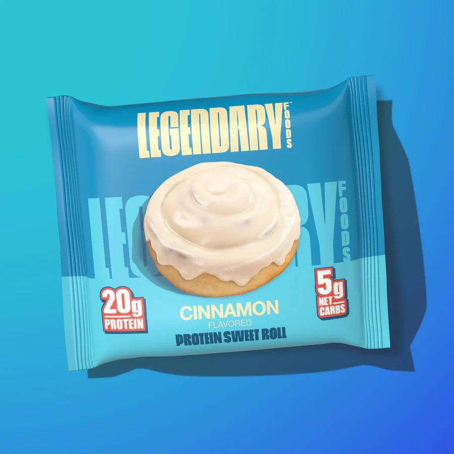 Legendary Foods - Protein Sweet Roll - Cinnamon Single - Food/Snacks - Animal Supps | Sports Nutrition & Supplement Store | Vineland, NJ