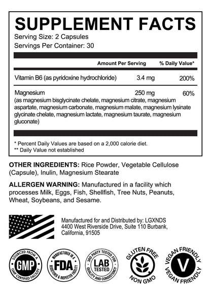 LGXNDS - Advanced Magnesium - 30serv - Creatine - Animal Supps | Supplement, Sports Nutrition, and Vitamin Shop | Vineland NJ