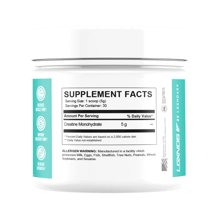 LGXNDS - Creatine Monohydrate - 30serv - Creatine - Animal Supps | Sports Nutrition & Supplement Store | Vineland, NJ
