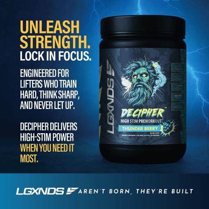 LGXNDS - Decipher High Stim Pre Workout - Melon Surge - Pre - Workout - Animal Supps | Supplement, Sports Nutrition, and Vitamin Shop | Vineland NJ