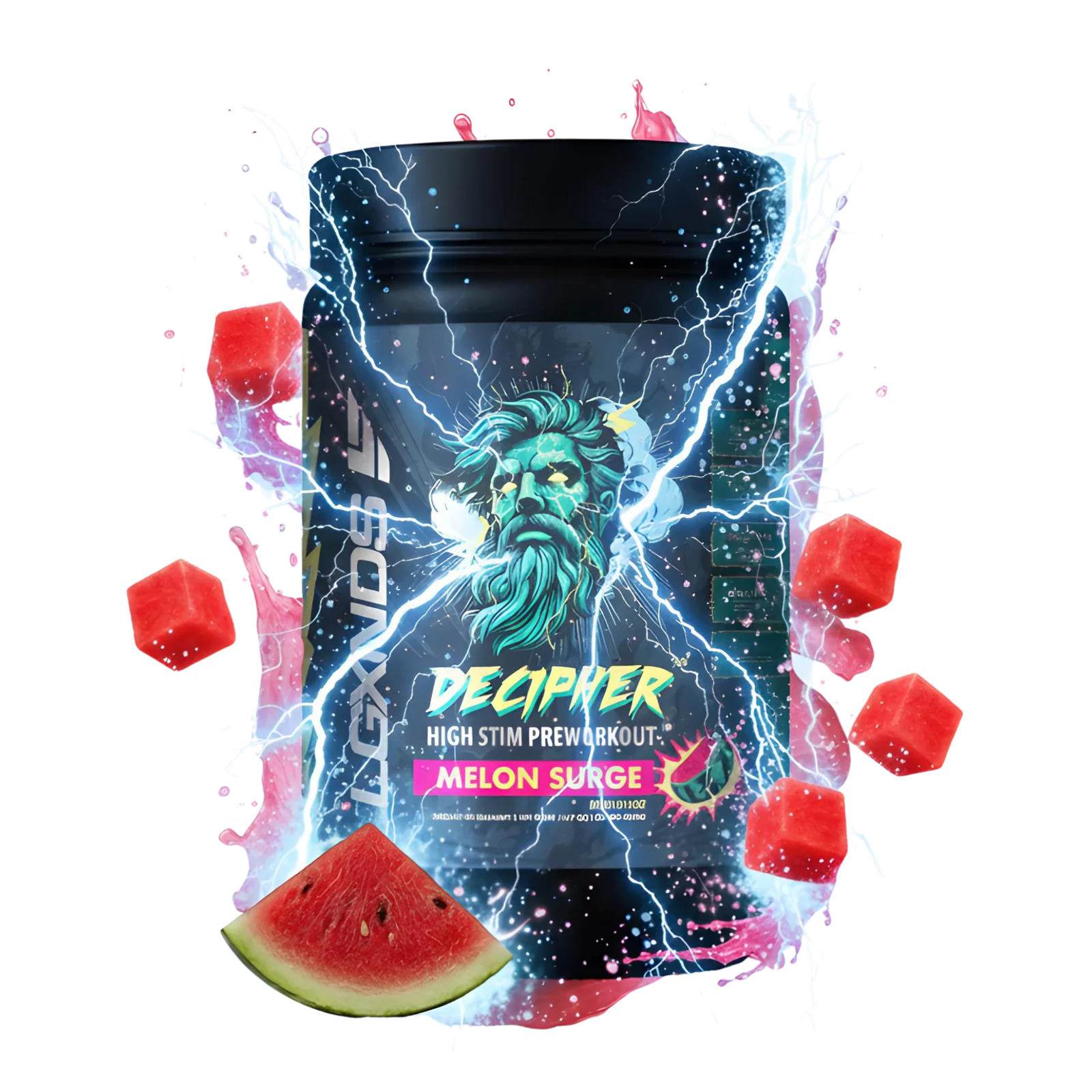 LGXNDS - Decipher High Stim Pre Workout - Melon Surge - Pre - Workout - Animal Supps | Supplement, Sports Nutrition, and Vitamin Shop | Vineland NJ