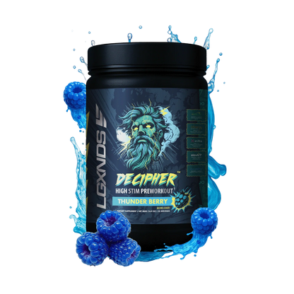LGXNDS - Decipher High Stim Pre Workout - Thunder Berry - Pre - Workout - Animal Supps | Supplement, Sports Nutrition, and Vitamin Shop | Vineland NJ
