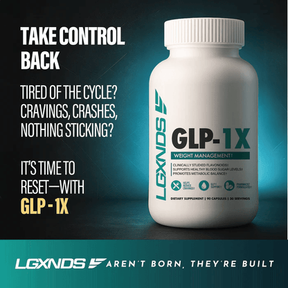 LGXNDS - GLP - 1X - 90ct - Glucose Support - Animal Supps | Sports Nutrition & Supplement Store | Vineland, NJ