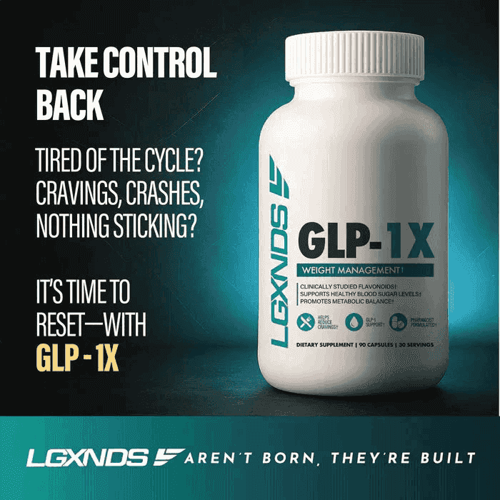 LGXNDS - GLP - 1X - 90ct - Glucose Support - Animal Supps | Sports Nutrition & Supplement Store | Vineland, NJ
