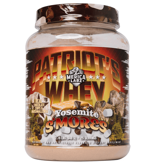 Merica Labz - Patriots Whey - Yosemite Smores 25serv - Protein - Animal Supps | Sports Nutrition & Supplement Store | Vineland, NJ