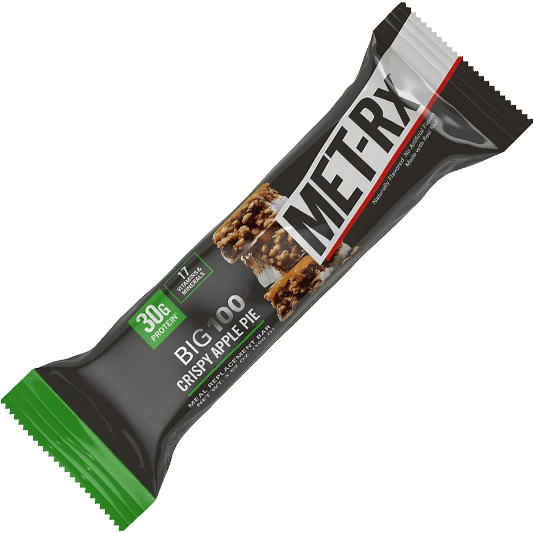 MET - Rx - Big 100 Bar - Apple Pie Single - Protein Bar - Animal Supps | Sports Nutrition & Supplement Store | Vineland, NJ
