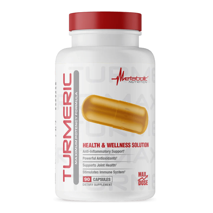 Metabolic Nutrition - Turmeric - 90ct - Herbal Supplement - Animal Supps | Sports Nutrition & Supplement Store | Vineland, NJ