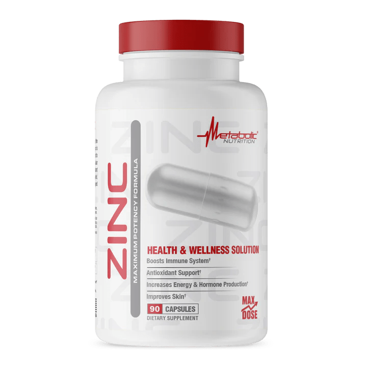 Metabolic Nutrition - Zinc - 90ct - Zinc - Animal Supps | Sports Nutrition & Supplement Store | Vineland, NJ