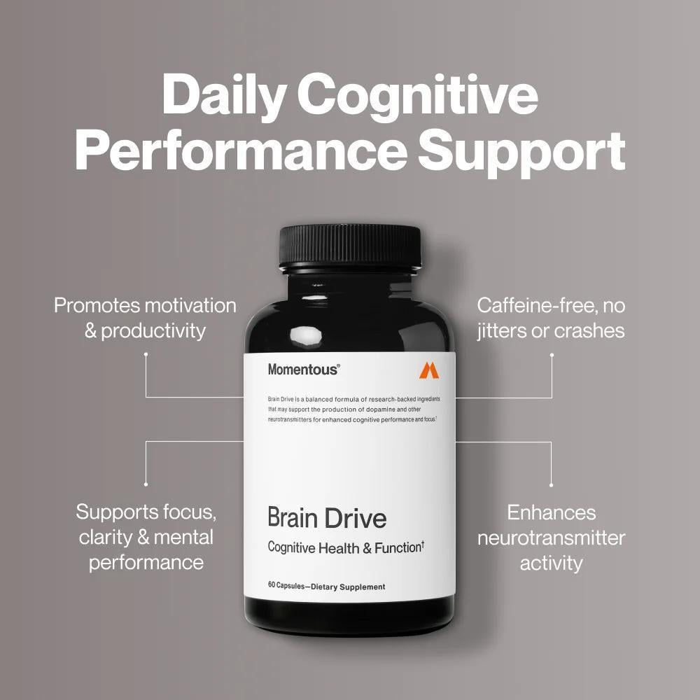 Momentous - Brain Drive - 30serv - Vitamin & Mineral -Animal Supps | Supplement, Sports Nutrition, and Vitamin Shop | Vineland NJ