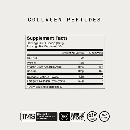 Momentous - Collagen Peptides - 30serv - Vitamin & Mineral - Animal Supps | Supplement, Sports Nutrition, and Vitamin Shop | Vineland NJ