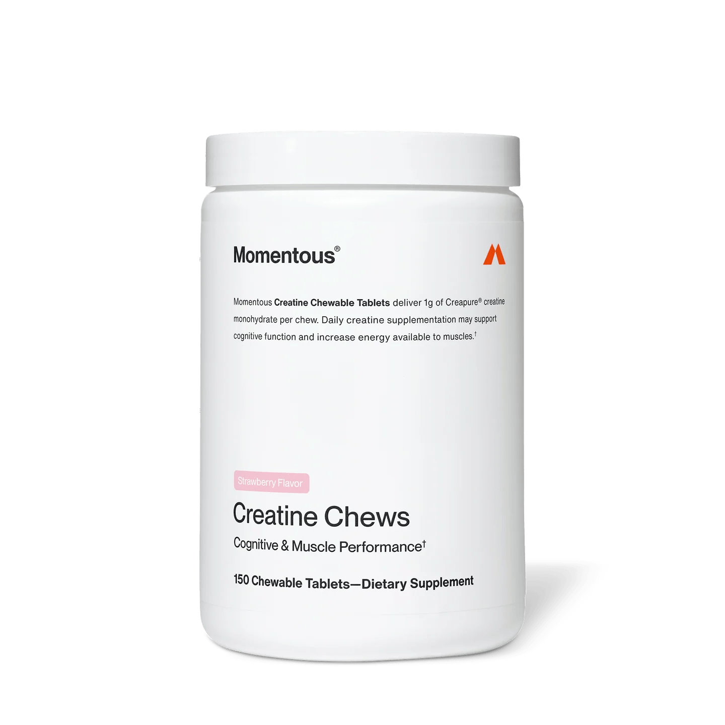 Momentous - Creatine Chews - Strawberry 150ct - Recovery - Animal Supps | Supplement, Sports Nutrition, and Vitamin Shop | Vineland NJ