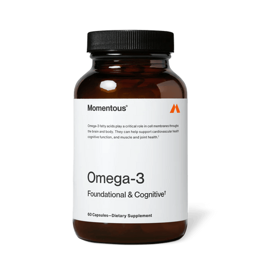 Momentous - Omega - 3 - 60ct - Vitamin & Mineral - Animal Supps | Supplement, Sports Nutrition, and Vitamin Shop | Vineland NJ