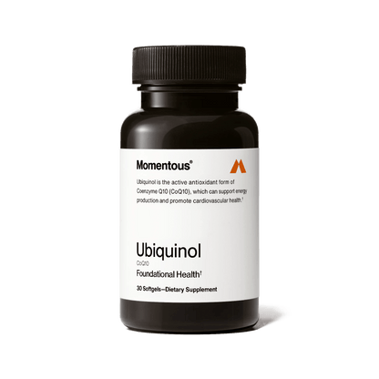 Momentous - Ubiquinol - 30ct - Vitamin & Mineral - Animal Supps | Supplement, Sports Nutrition, and Vitamin Shop | Vineland NJ
