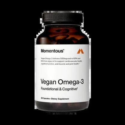 Momentous - Vegan Omega-3 - 30ct - Vitamin & Mineral -Animal Supps | Supplement, Sports Nutrition, and Vitamin Shop | Vineland NJ