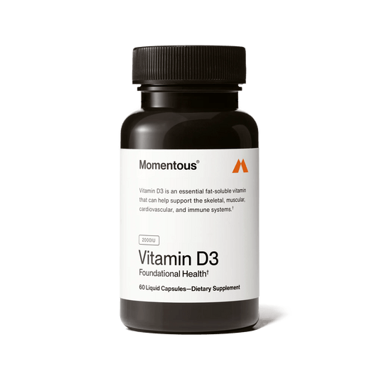 Momentous - Vitamin D3 2000IU - 60ct - Vitamin & Mineral - Animal Supps | Supplement, Sports Nutrition, and Vitamin Shop | Vineland NJ