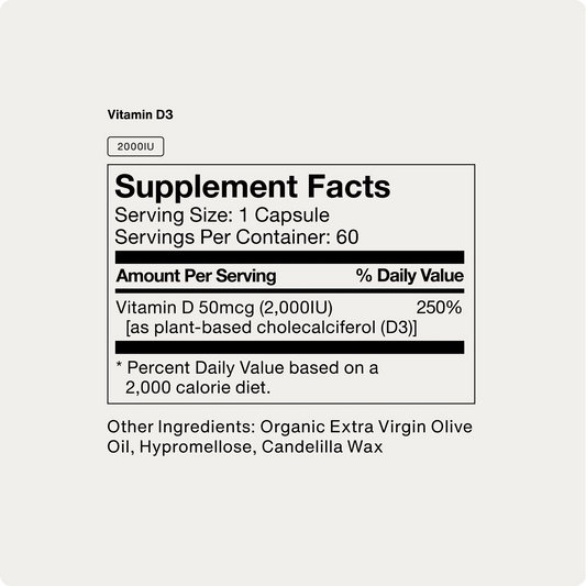 Momentous - Vitamin D3 2000IU - 60ct - Vitamin & Mineral - Animal Supps | Supplement, Sports Nutrition, and Vitamin Shop | Vineland NJ