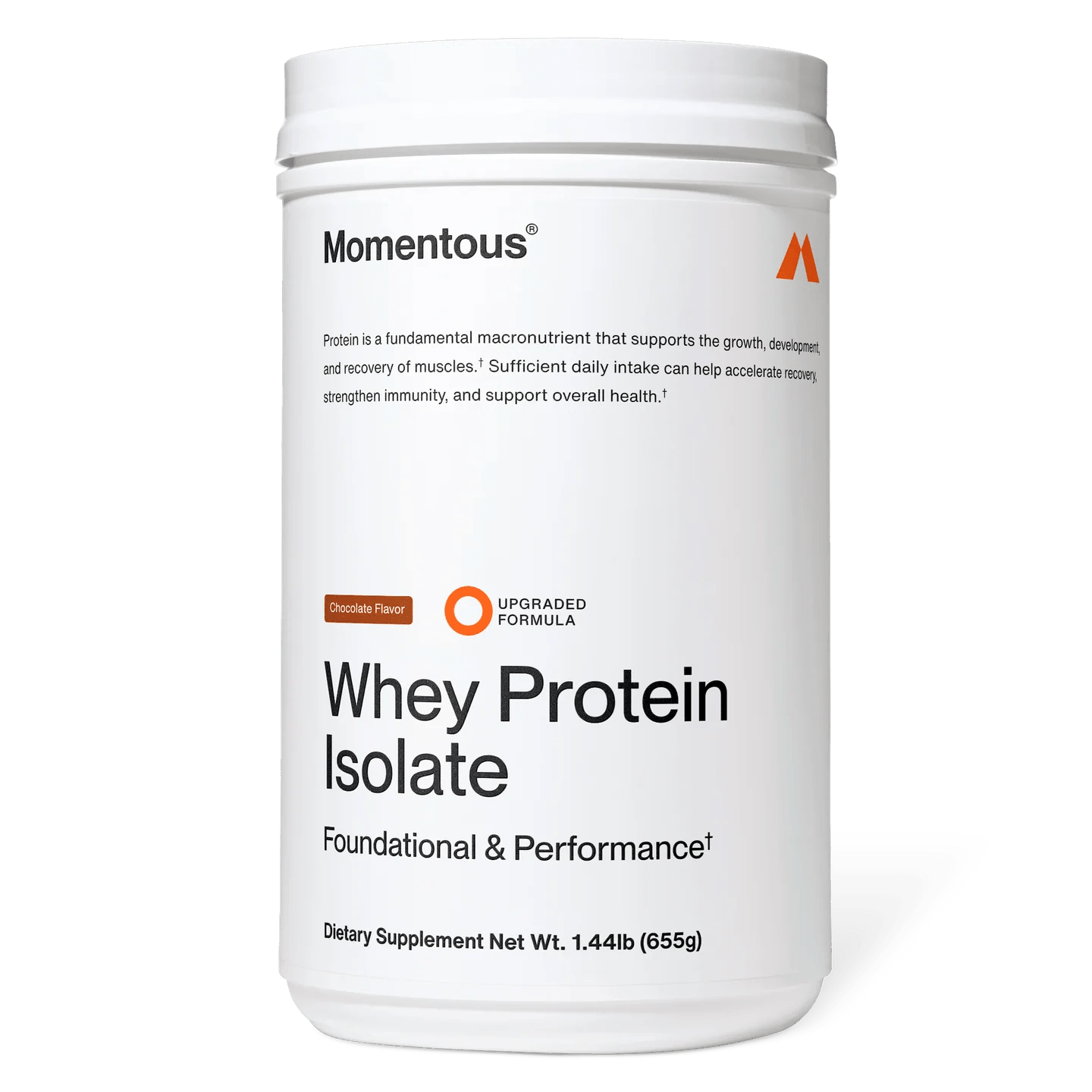 Momentous - Whey Protein Isolate - Chocolate 25serv - Protein - Animal Supps | Supplement, Sports Nutrition, and Vitamin Shop | Vineland NJ