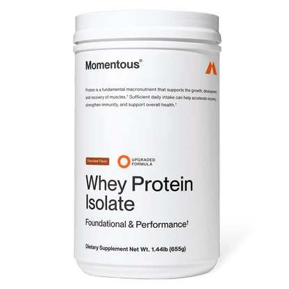 Momentous - Whey Protein Isolate - Chocolate 25serv - Protein - Animal Supps | Supplement, Sports Nutrition, and Vitamin Shop | Vineland NJ