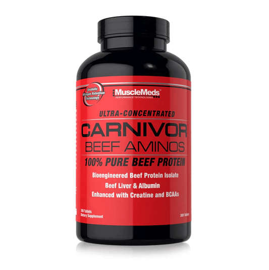MuscleMeds - Carnivor Beef Aminos - 300ct - Amino Acids - Animal Supps | Sports Nutrition & Supplement Store | Vineland, NJ