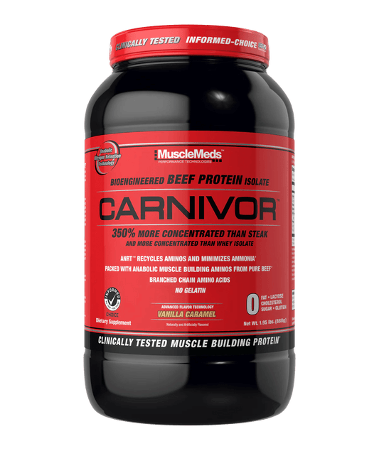 MuscleMeds - Carnivor Beef Protein - Beef Protein - Animal Supps | Sports Nutrition & Supplement Store | Vineland, NJ