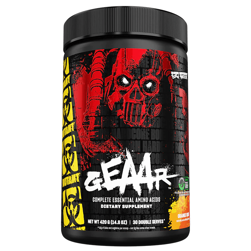 Mutant - GEAAR - Orange Rush Scratch + Sniff 30serv - Amino Acids - Animal Supps | Sports Nutrition & Supplement Store | Vineland, NJ