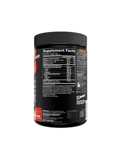 Mutant - Hardcore BCAA - Blue Raspberry 30serv - Amino Acids - Animal Supps | Sports Nutrition & Supplement Store | Vineland, NJ