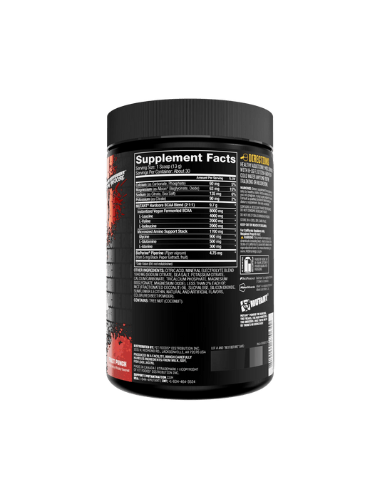 Mutant - Hardcore BCAA - Blue Raspberry 30serv - Amino Acids - Animal Supps | Sports Nutrition & Supplement Store | Vineland, NJ