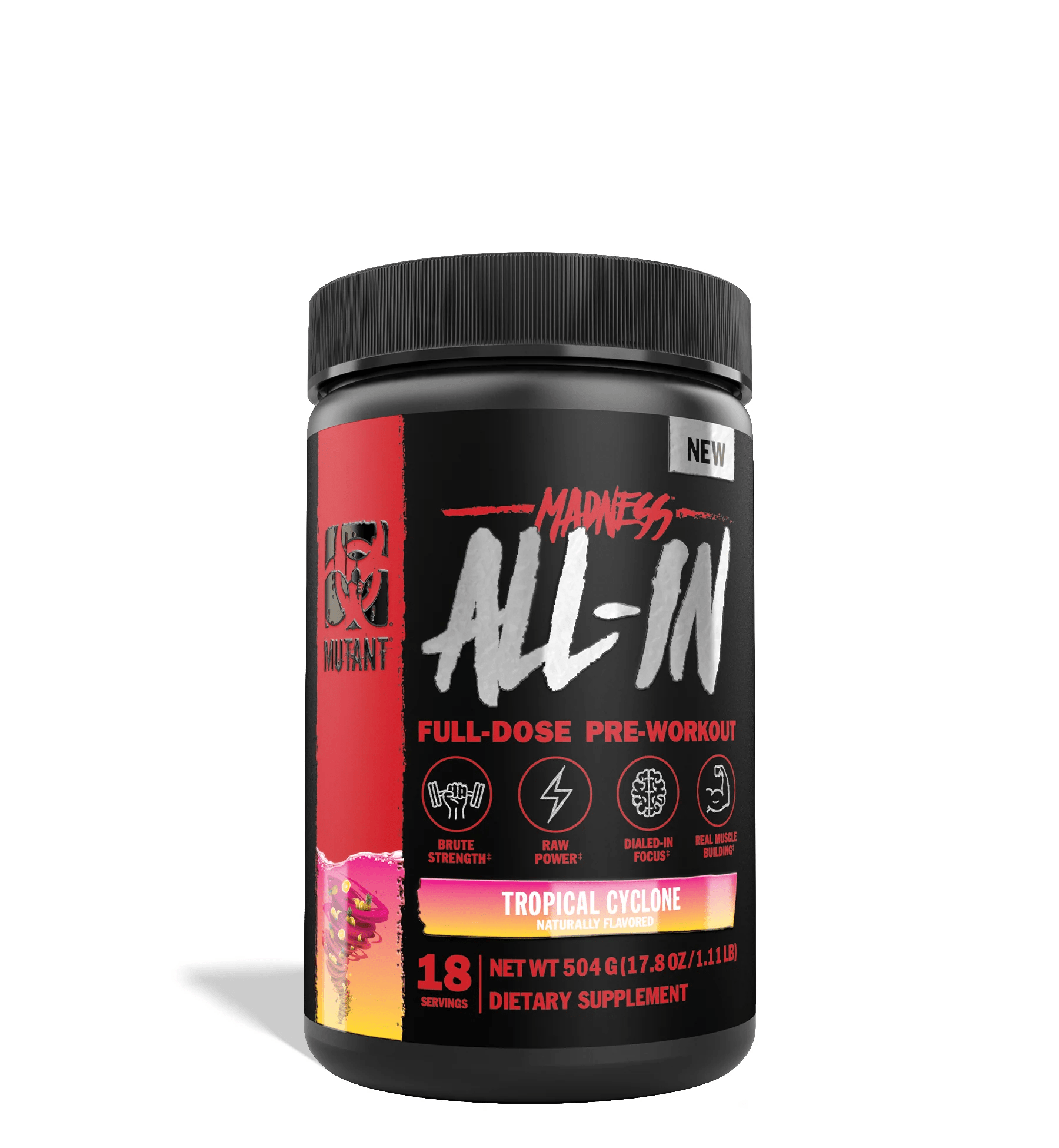 Mutant - Madness ALL - IN - Tropical Cyclone 18/36serv - Pre - Workout - Animal Supps | Sports Nutrition & Supplement Store | Vineland, NJ