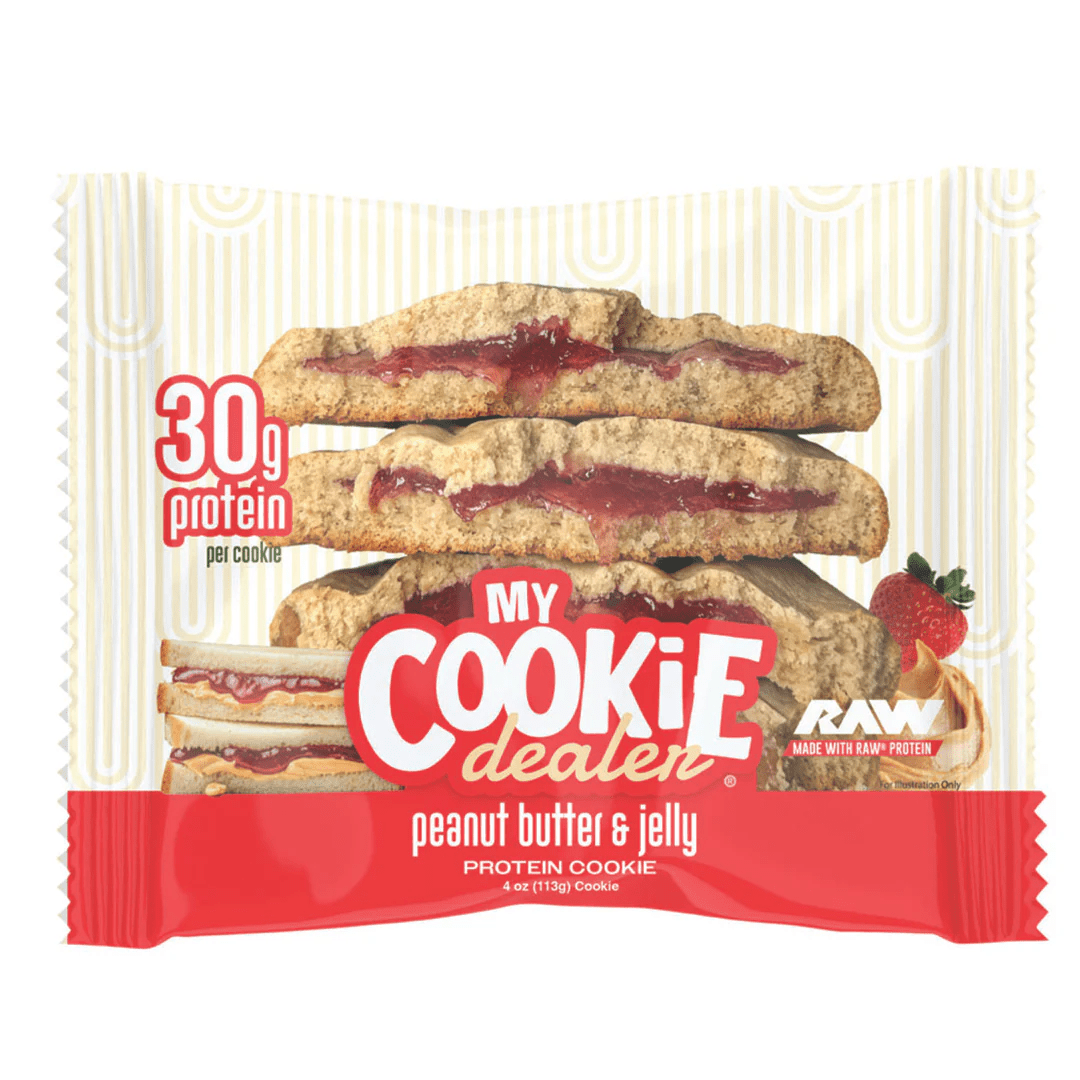 My Cookie Dealer Protein Cookies - Peanut Butter & Jelly Single - Food & Snacks - Animal Supps | Sports Nutrition & Supplement Store | Vineland, NJ
