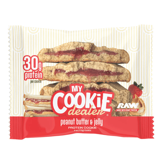 My Cookie Dealer Protein Cookies - Peanut Butter & Jelly Single - Food & Snacks - Animal Supps | Sports Nutrition & Supplement Store | Vineland, NJ