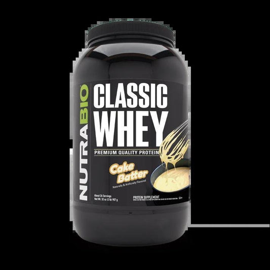 Nutrabio - Classic Whey - Cake Batter 2.2lb - Protein - Animal Supps | Supplement, Sports Nutrition, and Vitamin Shop | Vineland NJ