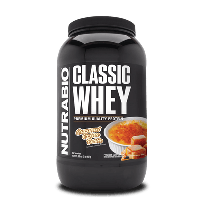 Nutrabio - Classic Whey - Caramel Creme Brulee 2.2lb - Protein - Animal Supps | Sports Nutrition & Supplement Store | Vineland, NJ
