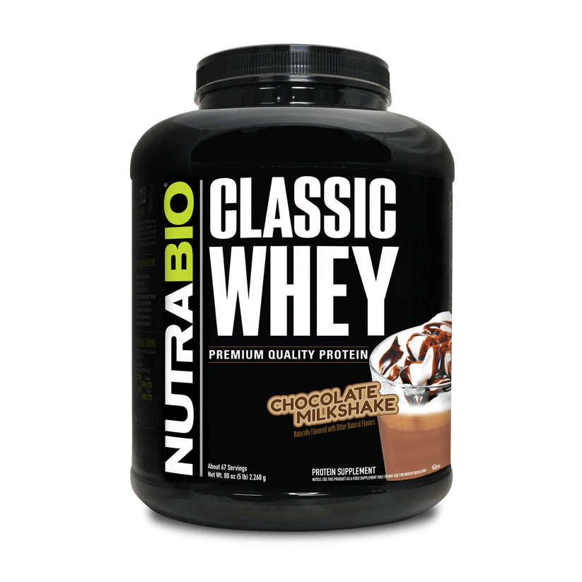 Nutrabio - Classic Whey - Chocolate Milkshake 5lb - Protein - Animal Supps | Supplement, Sports Nutrition, and Vitamin Shop | Vineland NJ